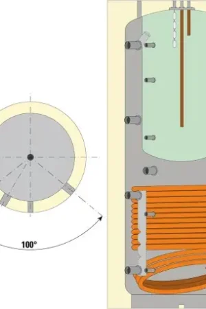Ball.Chauffage 1000L Bain-Marie ECSavec 1 Echangeur 3270162285173 Promotion