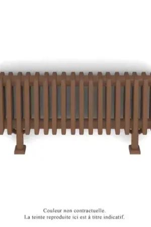 Vuelta EL plinthe,sans régulation couleur 0292, 1000W, H 310 mm/L 1090 mm Populaire