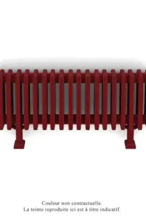 Vuelta EL plinthe,sans régulation couleur 3003, 1000W, H 310 mm/L 1090 mm Livraison Express