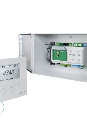 Kit de régulation BAILLZONING à 1 zone thermostat Blanc Livraison Express