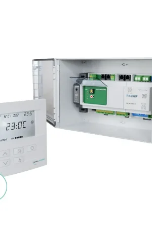 Kit de régulation BAILLZONING à 6 zones thermostats Blancs Dernier Modèle