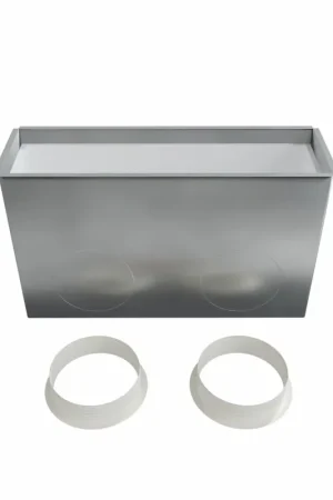 Plénum soufflage acier pour grille linéaire de 500x150 mm Acheter En Ligne