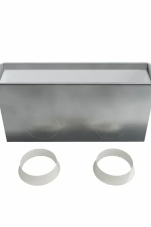 Meilleur Prix Plénum soufflage acier pour grille linéaire de 600x150 mm