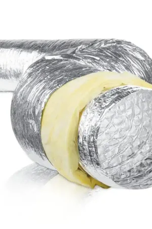 Gaine souple isolée ø355mm Longueur 10m Isolation thermique 25mm Meilleure Vente