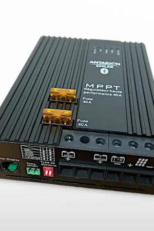 Produit De Marque Régulateur solaire MPPT Bluetooth double sortie ANTARION 50V (40A - 12V)