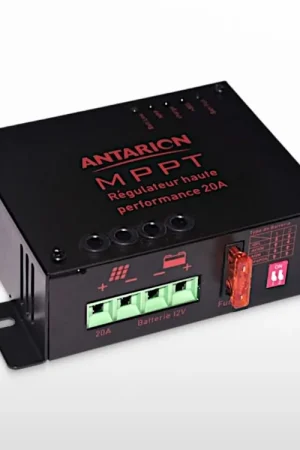 Régulateur solaire MPPT ANTARION 50V (20A - 12V) Livraison Express