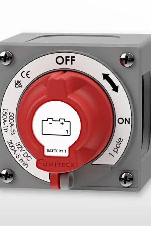 Coupe batterie unipolaire cadenassable UNIBATSWITCH 150A (12 / 24V) Achetez Aujourd'hui