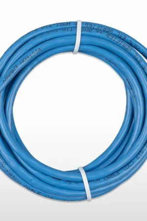 Cable réseau RJ45 UTP plat Victron (0.3m) Prix Réduit