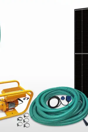 Certifié Kit motopompe solaire cuve SOLARIS 500 - flotteur (40m - 2,7m³/h)