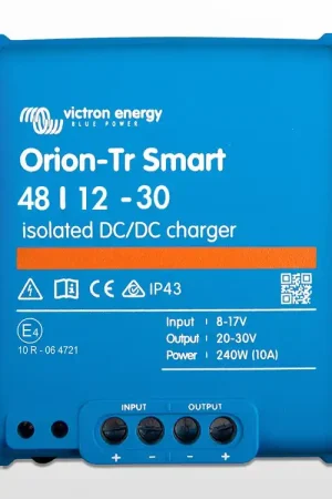 Chargeur CC isolé Orion-Tr Smart 48/12-30 (360W) Victron (48V / 12V - 30A) Dernière Chance