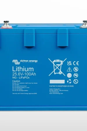 Prix Réduit Batterie lithium LiFePO4 25,6V/100Ah NG (2.56kWh)
