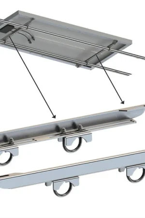 Bon Plan Support nautisme inox portique UNIFIX400WP (Max 1134mm)