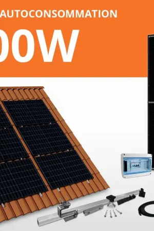 Kit solaire autoconsommation Enphase/Trina monophasé 3kW (Paysage 3 x 2) Expédié Aujourd'hui