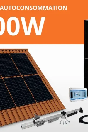 Kit solaire autoconsommation Enphase/Trina monophasé 3kW (Portrait 2 x 3) Promotion