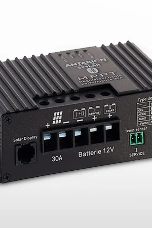 Régulateur solaire MPPT Bluetooth double sortie ANTARION 50V (35A - 12V) Prix Choc