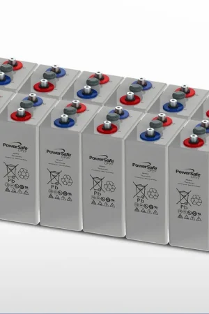 Soldes Parc de 12 batteries ENERSYS PowerSafe 6 OPzV 420 (24V / 644Ah (15,4kWh))