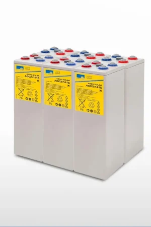 Parc de 6 batteries SONNENSCHEIN OPzV A602/1130 Solar (12V / 1131Ah (13,5kWh)) Quantité Limitée