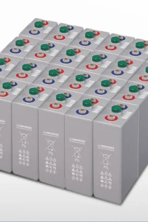 Achat Immédiat Parc de 24 batteries HOPPECKE OPzV Sun Power VR L 2-750 (48V / 847Ah (40,6kWh))