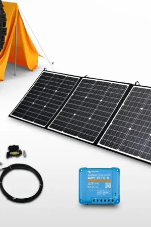Kit panneau solaire portable MPPT souple 165W (12V) Offre Spéciale
