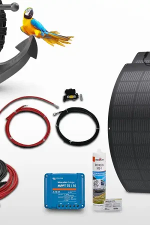 Kit panneau solaire flexible MPPT EcoFlow 2 x 100W (12V / 24V) Top Vente
