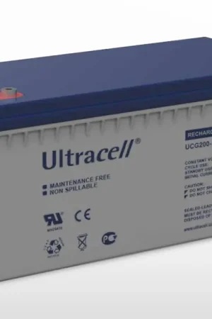 Vente Flash Batterie solaire GEL étanche ULTRACELL 12V / 200Ah (2.4kWh)