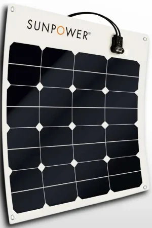 Vente Directe Panneau solaire flexible SUNPOWER back-contact 50W (SPR-E-Flex-50)