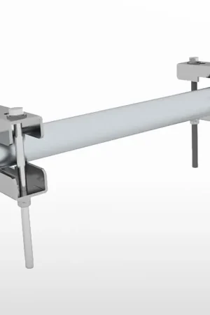 2 Brides inox M8 poteau Ø 60-90mm (UNIFIX S/SF et UNIBOX) Expédition Rapide