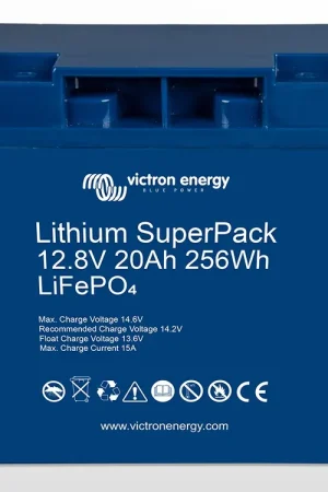Batterie lithium SuperPack 12,8V/20Ah (M5) Victron (256Wh) Meilleur Prix