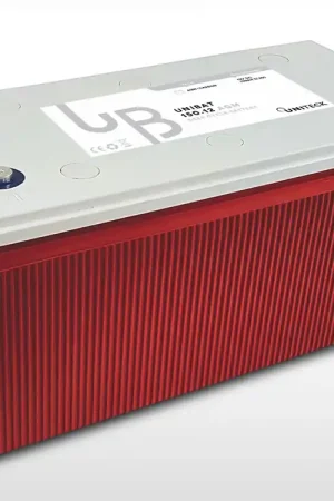 Batterie AGM Plomb Carbone - 12V / 220Ah (UNIBAT 220.12 AGM) Acheter Direct
