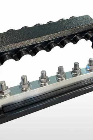 Barre omnibus 600A 8P avec couvercle Victron (600A) Vente Directe