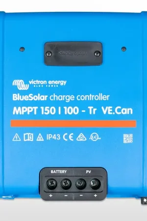 Régulateur MPPT BlueSolar 150/100-Tr VE.Can (150V) Victron (12 à 48V - 100A) Produit De Marque