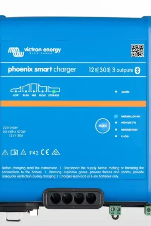Chargeur Phoenix Smart IP43 24/16(3) 230V Victron (24V / 16A) Offre Spéciale