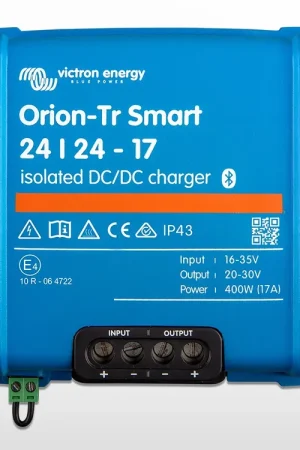 Promotion Saisonnière Chargeur CC isolé Orion-Tr Smart 24/24-17 (400W) Victron (24V / 24V - 17A)