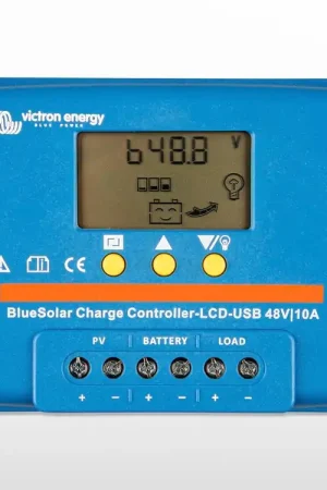 Régulateur PWM BlueSolar LCD/USB 48-10A Victron (48V - 10A) Meilleur Choix