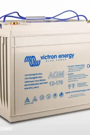Batterie AGM Super Cycle (M8) Victron 12V / 170Ah (2.04kWh) Solde