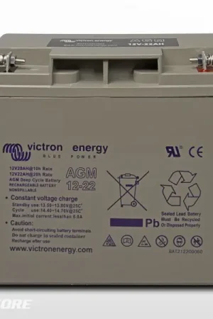 Batterie AGM à décharge lente Victron 12V / 22Ah (264Wh) Prix Réduit